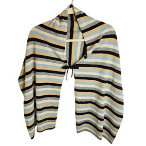 Subtle Luxury Cashmere 100% Harlow Multi Wear Wrap soft poncho Scarf. Warm. Cozy